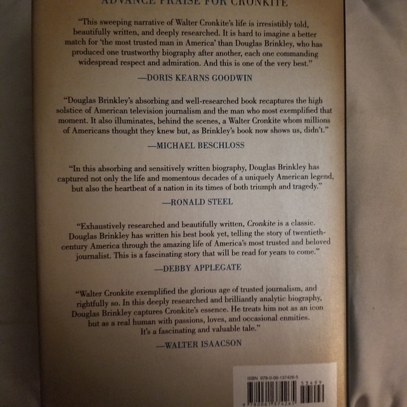 Cronkite by Douglas Brinkley (2012, Hardcover) - Picture 2 of 2